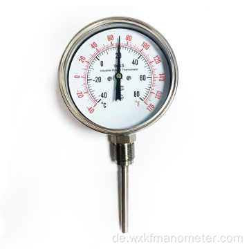 Temperatursensor -Temperaturmesser/Bimetal -Thermometer